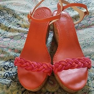 Jack Rogers wedges, size 10